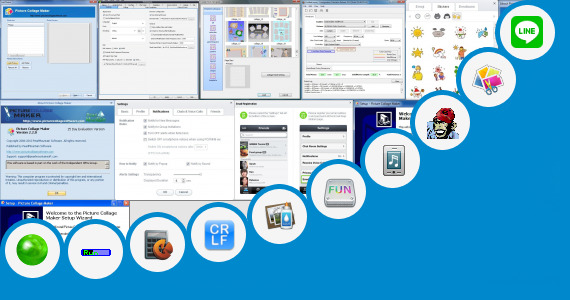 Software collection for Collage Apps With No Lines