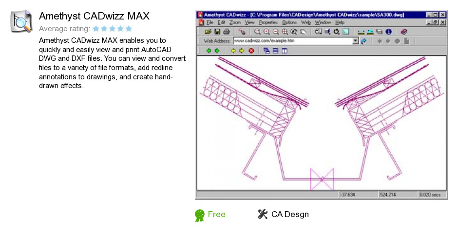 Amethyst CADwizz MAX