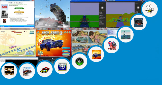 Software collection for Engine Car Building Game