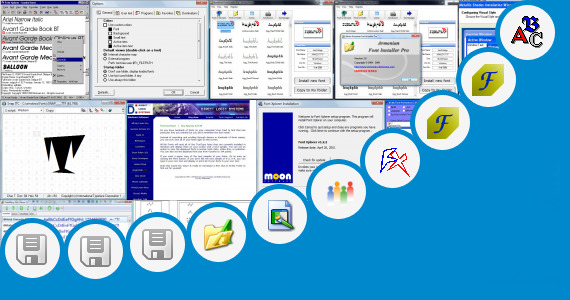 Software collection for Myanmar Font Style