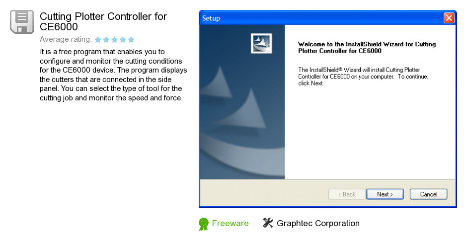 Cutting Plotter Controller for CE6000