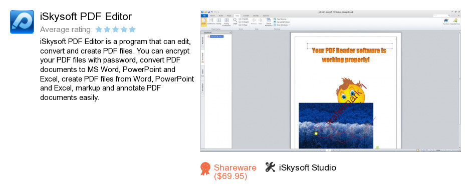 ISkysoft PDF Editor