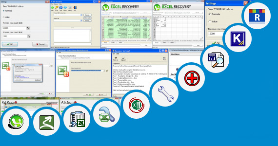 Software collection for Excel File Header Repair