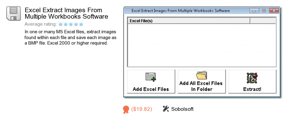 Excel Extract Images From Multiple Workbooks Software