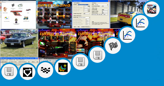 Software collection for Drag Racing Vxp