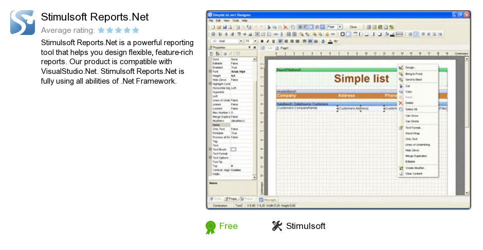 Stimulsoft Reports.Net