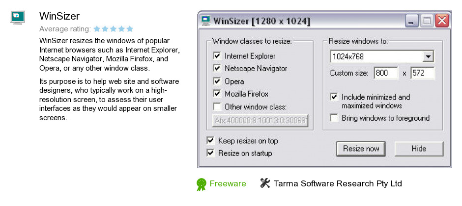 WinSizer