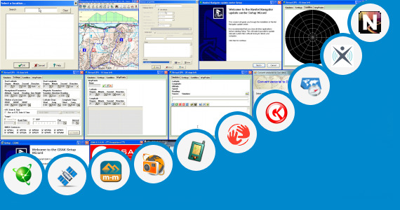 Software collection for Gps Pianet Navigation Map Updates