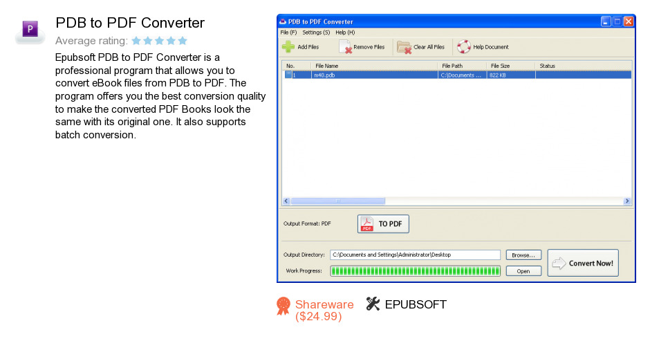 Free PDB to PDF Converter Download: 54,710,699 bytes