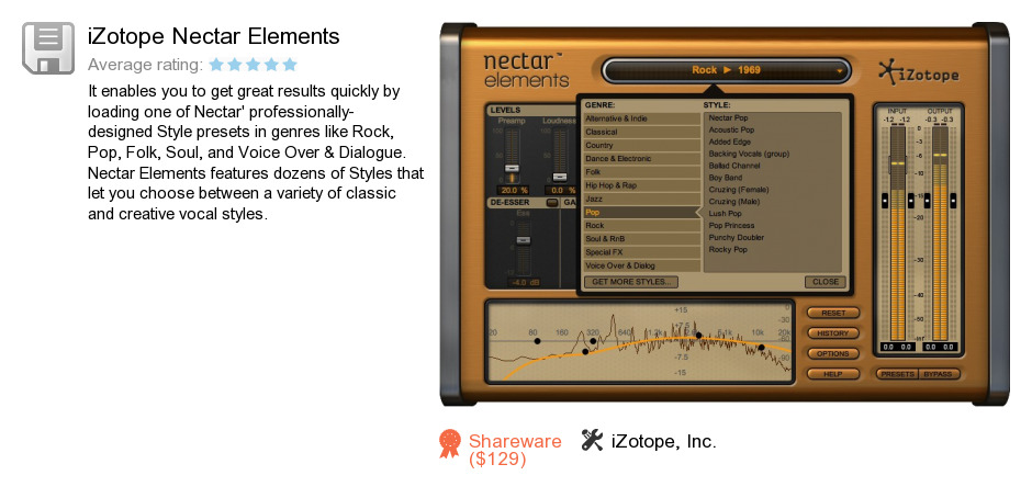 IZotope Nectar Elements