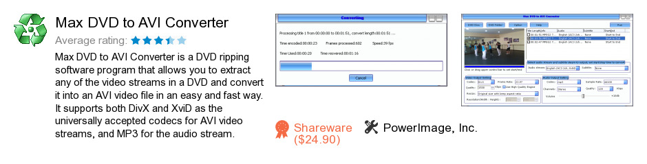Max DVD to AVI Converter