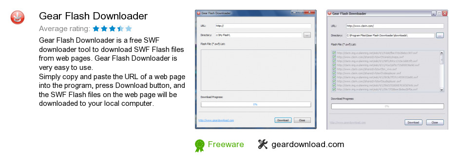 Gear Flash Downloader