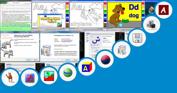 Software collection for Animated Alphabets Name Rahul
