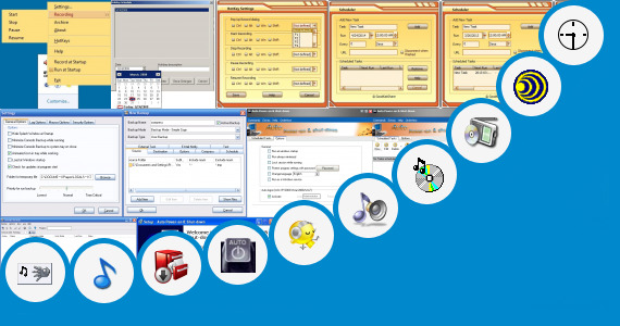 Software collection for Opensource Music Scheduling