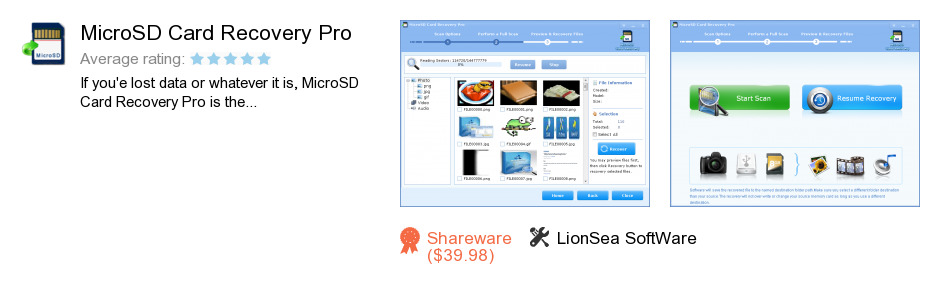 MicroSD Card Recovery Pro