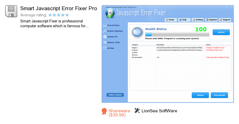 Smart Javascript Error Fixer Pro
