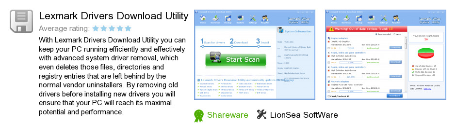 Lexmark Drivers Download Utility