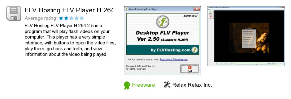 FLV Hosting FLV Player H.264