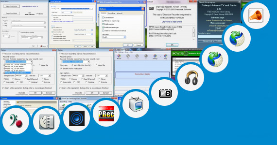 Software collection for Fm Radio Recorder For Vxp