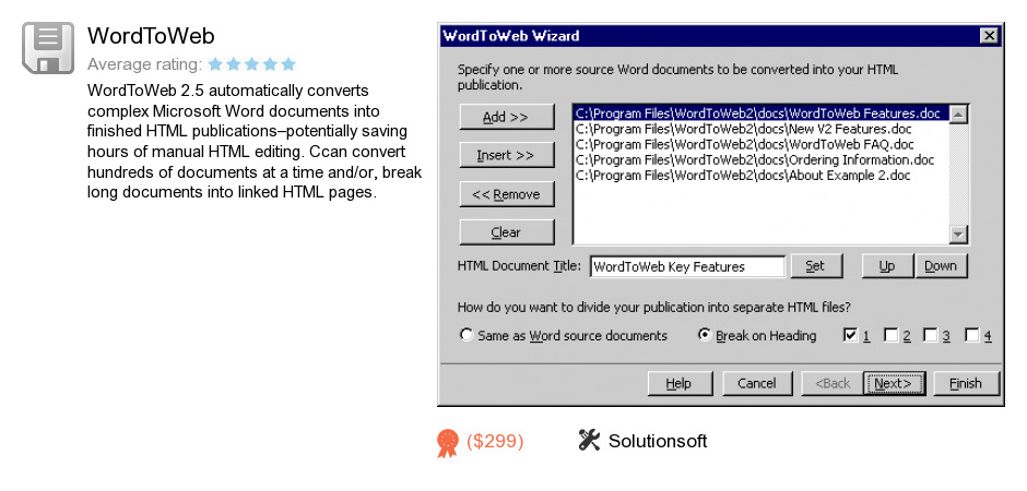 WordToWeb