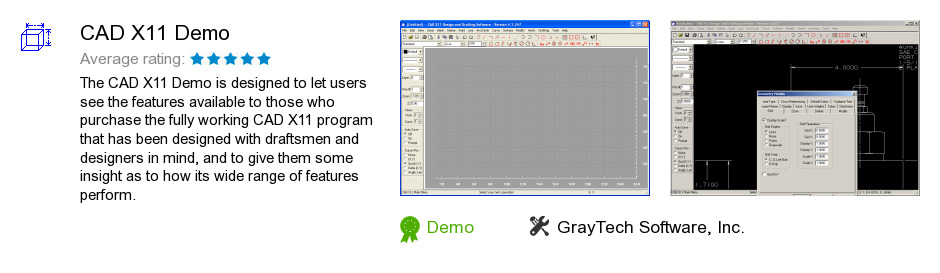 CAD X11 Demo