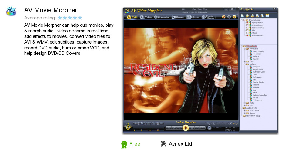AV Movie Morpher