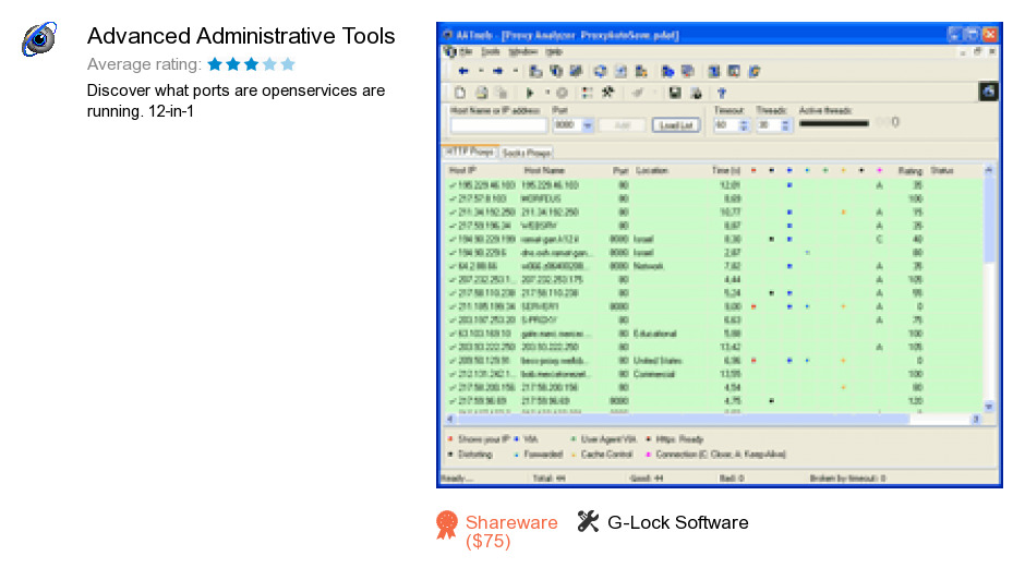 Advanced Administrative Tools