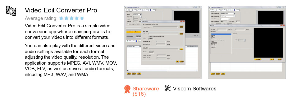 Video Edit Converter Pro
