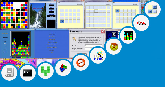 Software collection for The Game Block D
