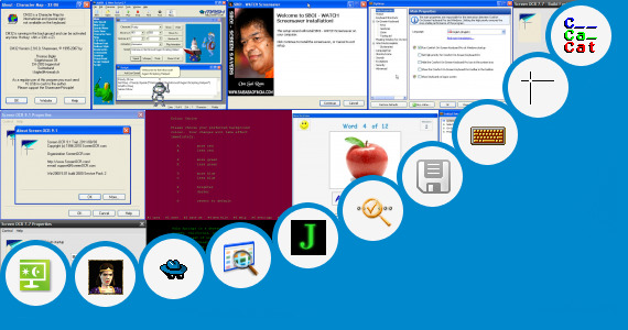 Software collection for Screen Beans Characters