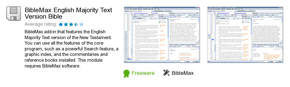 BibleMax English Majority Text Version Bible