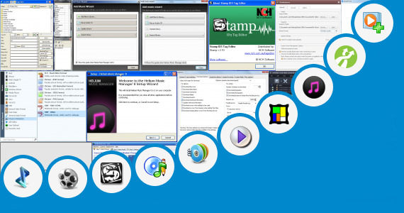 Software collection for Audio Song Add Picture Software