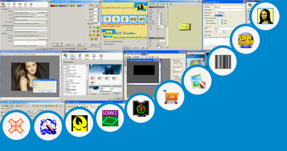 Software collection for Photoshop Backdrop Creator