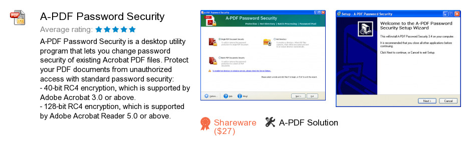 A-PDF Password Security