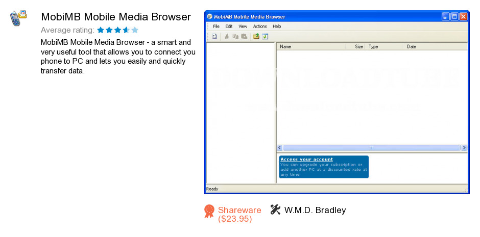 MobiMB Mobile Media Browser