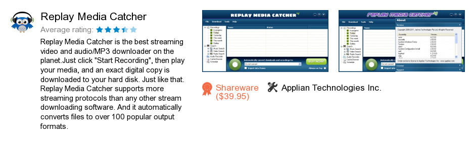 Replay Media Catcher