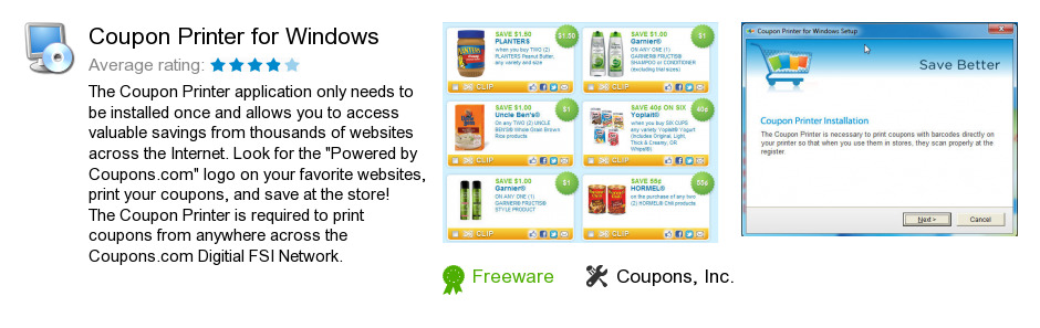 Coupon Printer for Windows