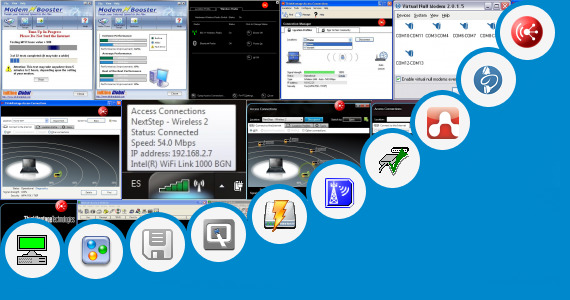 Software collection for Capital Connect Modem Software