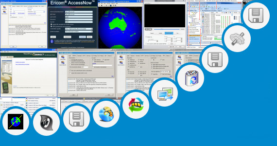 Software collection for Hyper Terminal Portable
