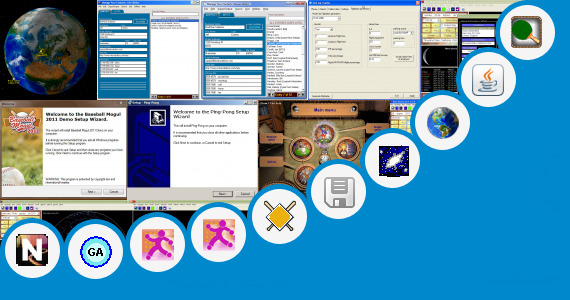 Software collection for Virtual Business Sports Simulation