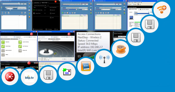 Software collection for Internet Manager Laptop