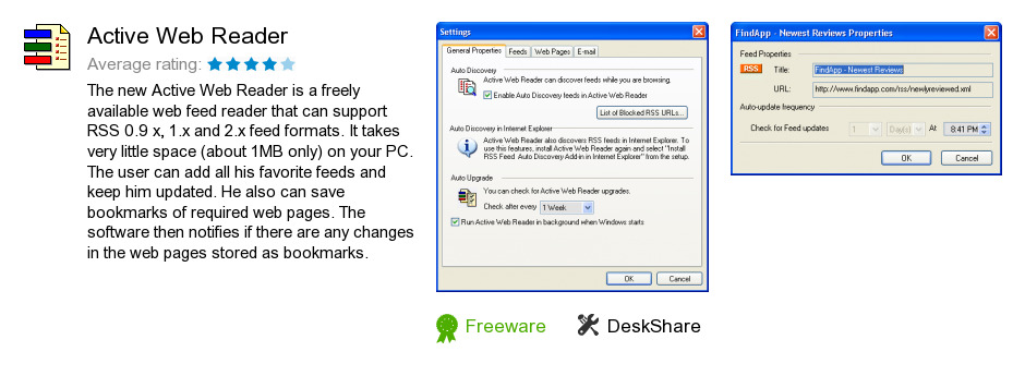Active Web Reader