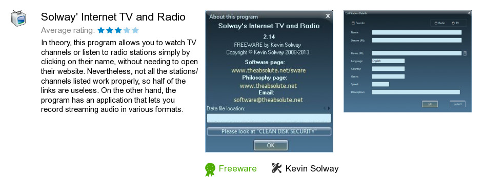Solway's Internet TV and Radio