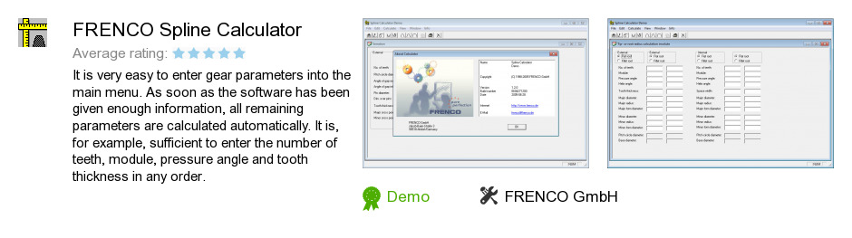 FRENCO Spline Calculator