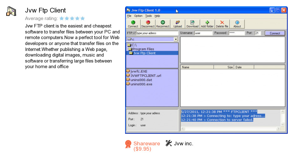 Jvw Ftp Client