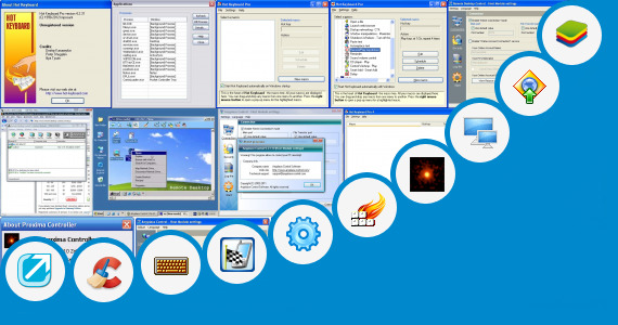 Software collection for Bluestack Keyboard Controller