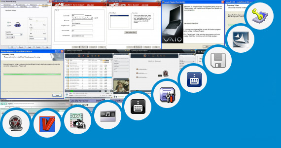 Software collection for Sony Vaio Program Accelerator