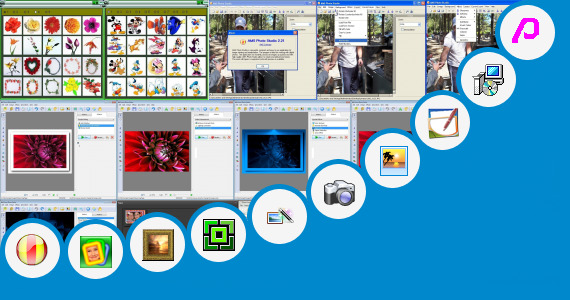 Software collection for Photo Edit Coat Pent Frame