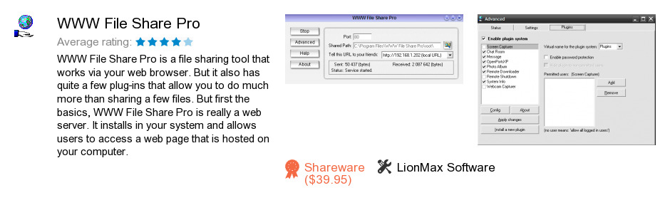 WWW File Share Pro