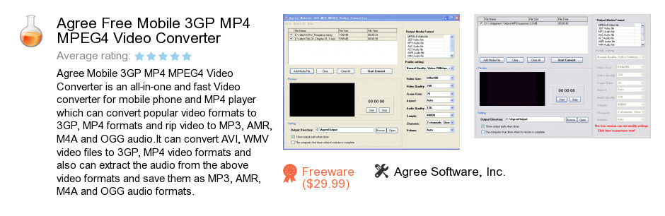 Agree Free Mobile 3GP MP4 MPEG4 Video Converter